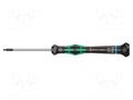 Screwdriver; precision; hex key,spherical; HEX 2mm WERA WERA.05118092001