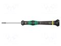 Screwdriver: precision; slot; 2x0.3mm; Kraftform Micro WERA WERA.05118017001