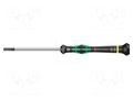 Screwdriver; precision; slot; 4x0.8mm; Kraftform Micro WERA WERA.05118014001