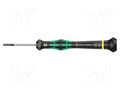 Screwdriver: precision; Bit: slot; Size: 2x0.4mm; Kraftform Micro WERA WERA.05118005001