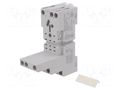 Socket; PIN: 11; for DIN rail mounting ABB CR-M3LS