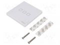 Touch switch; glued,screw; IP00; T2EU-RF; -10÷40°C; 433MHz SONOFF T2EU3C-RF