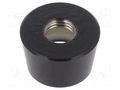 Cover; MPA; push-in; brass; Body: black; Illumin: none KNITTER-SWITCH CO106S