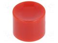 Button; Illumin: none; Body: red; ABS; MPA KNITTER-SWITCH KM409
