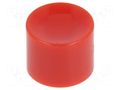 Button; Illumin: none; Body: red; ABS; MPA KNITTER-SWITCH KM409
