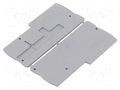 End piece; grey; L: 74.4mm; W: 2.2mm; H: 33.8mm PHOENIX CONTACT D-PTIO1.5/S/3
