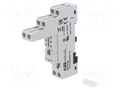 Socket; for DIN rail mounting ABB CR-PLSX