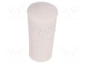 Cap; ATE; push-in; PVC; Body: white; Illumin: none KNITTER-SWITCH C3110