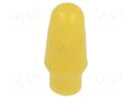 Cap; MTA; push-in; PVC; Body: yellow; Illumin: none KNITTER-SWITCH C1108