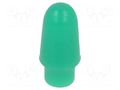 Cap; MTA; push-in; PVC; Body: green; Illumin: none KNITTER-SWITCH C1106