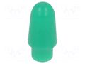 Cap; MTA; push-in; PVC; Body: green; Illumin: none KNITTER-SWITCH C1106