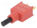 Switch: push-button; Pos: 2; SPST-NO; 0.4A/20VAC; 0.4A/20VDC; IP67 KNITTER-SWITCH TSP1C