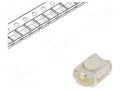 Microswitch TACT; SPST-NO; Pos: 2; 0.05A/12VDC; SMT; 1.57N; 2mm E-SWITCH TL1015AF160QG
