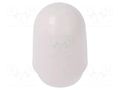 Cap; MTG; push-in; PVC; Body: white; Illumin: none KNITTER-SWITCH C2110