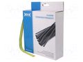 Heat shrink sleeve; glueless; 2: 1; 9.5mm; L: 7m; yellow-green BM GROUP BMGBS095MGV