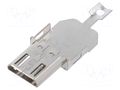 Plug case; for cable; USB 2.0; cut from reel; 4000pcs; ZX HIROSE ZX40-B-SLDA