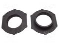 Spacer ring; MDF; 165mm; Audi; impregnated; 2pcs. BASSER D.MDF.AUDI015