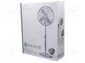 Fan: AC; 50W; 220÷240V; Ø: 400mm; Len: 1.8m; 600x600x1250mm; metal  FNST20ECR40
