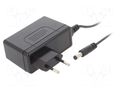 Power supply: switching; mains,plug-in; 12VDC; 30W; Out: 5,5/2,1 MEAN WELL GSV30E12-P1J