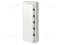 Enclosure: for modular components; IP30; light grey; steel; WRP ETI POLAM ETI-WRP12-5