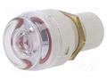 Pressure indicator; 2÷8bar; Mech.durability: 10000000cycles; red CROUZET CROUZET-84150201
