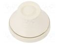 Grommet; EPDM; light grey; Panel thick: 1÷4mm; Øcable: 15÷20mm FIBOX FEM15-20