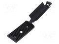 Screw mounted clamp; polyamide; black HELLERMANNTYTON FKH50-PA66HIR-BK
