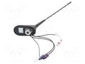 Antenna; car top; 0.3m; AM,DAB,FM,GPS; 0.25m; 12VDC CALEARO 7677845