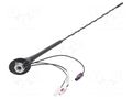 Antenna; car top; 0.4m; AM,DAB,FM; Fiat,Renault,Seat,VW,Škoda CALEARO 7677850