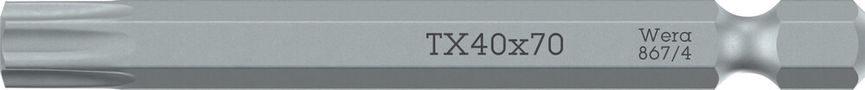 867/4 Z TORX® bits, TX 10x70, Wera 05060100001