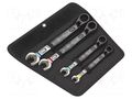 Wrenches set; combination spanner,with ratchet; Joker 6001 WERA WERA.05020090001