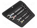 Wrench-set; combination spanner,with ratchet; Joker 6001; 4pcs. WERA WERA.05020090001