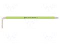 Wrench; Hex Plus key,spherical; HEX 2.5mm; Overall len: 112mm WERA WERA.05022662001