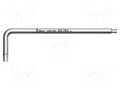 Wrench; Hex Plus key,spherical; HEX 5mm; Overall len: 154mm WERA WERA.05022705001