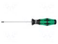 Screwdriver: standard; hex key,spherical; HEX 3mm WERA WERA.05022805001