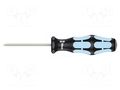 Screwdriver; Pozidriv®; PZ0; Blade length: 60mm WERA WERA.05032030001