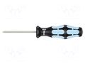 Screwdriver; Pozidriv®; PZ0; Blade length: 60mm WERA WERA.05032030001