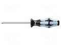 Screwdriver; square; RB2; Blade length: 100mm; Overall len: 205mm WERA WERA.05032071002