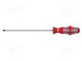 Screwdriver; square; RB2; Blade length: 200mm; Overall len: 305mm WERA WERA.05117685001