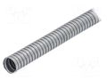 Protective tube; Size: 25; zinc-plated steel,galvanised steel HELLERMANNTYTON SC25-GS-ML-1