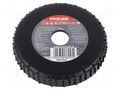 Grinding wheel; 120mm; flat,with rasp PROLINE PRE-86253