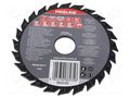 Cutting wheel; Ø: 115mm; with rasp; Ømount.hole: 22.23mm PROLINE PRE-86235