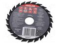 Cutting wheel; Ø: 115mm; with rasp; Ømount.hole: 22.2mm PROLINE PRE-86221