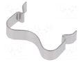 Retaining spring; L: 17.5mm; H: 11.2mm; natural SEIFERT ELECTRONIC KC-196/SOT-32