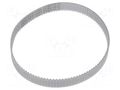 Timing belt; T2.5; W: 10mm; H: 1.3mm; Lw: 277.5mm; polyurethane OPTIBELT T2.5-277.5-10-77ZA
