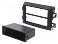 Radio frame; Fiat; 2 DIN; matt black 4CARMEDIA RAM-40.681