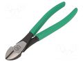 Pliers; side,cutting; handles with plastic grips; 200mm STAHLWILLE ST-66026200