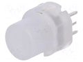 Switch: push-button; Pos: 2; SPST-NO; 0.01A/35VDC; LED; green; THT C&K D6RLPGF1LFS