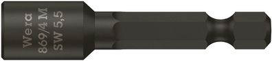 869/4 M Nutsetters, magnetic, 5.5x50.0, Wera 05060420001
