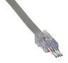 RJ45 CONN, JACK, 8P8C, 1PORT, CABLE 100028C